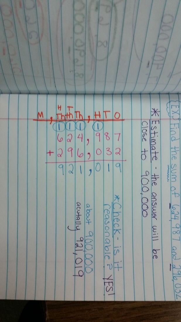 Standard Algorithm: Addition - Mrs. Hinton's & Mrs. LoBue's Math Class